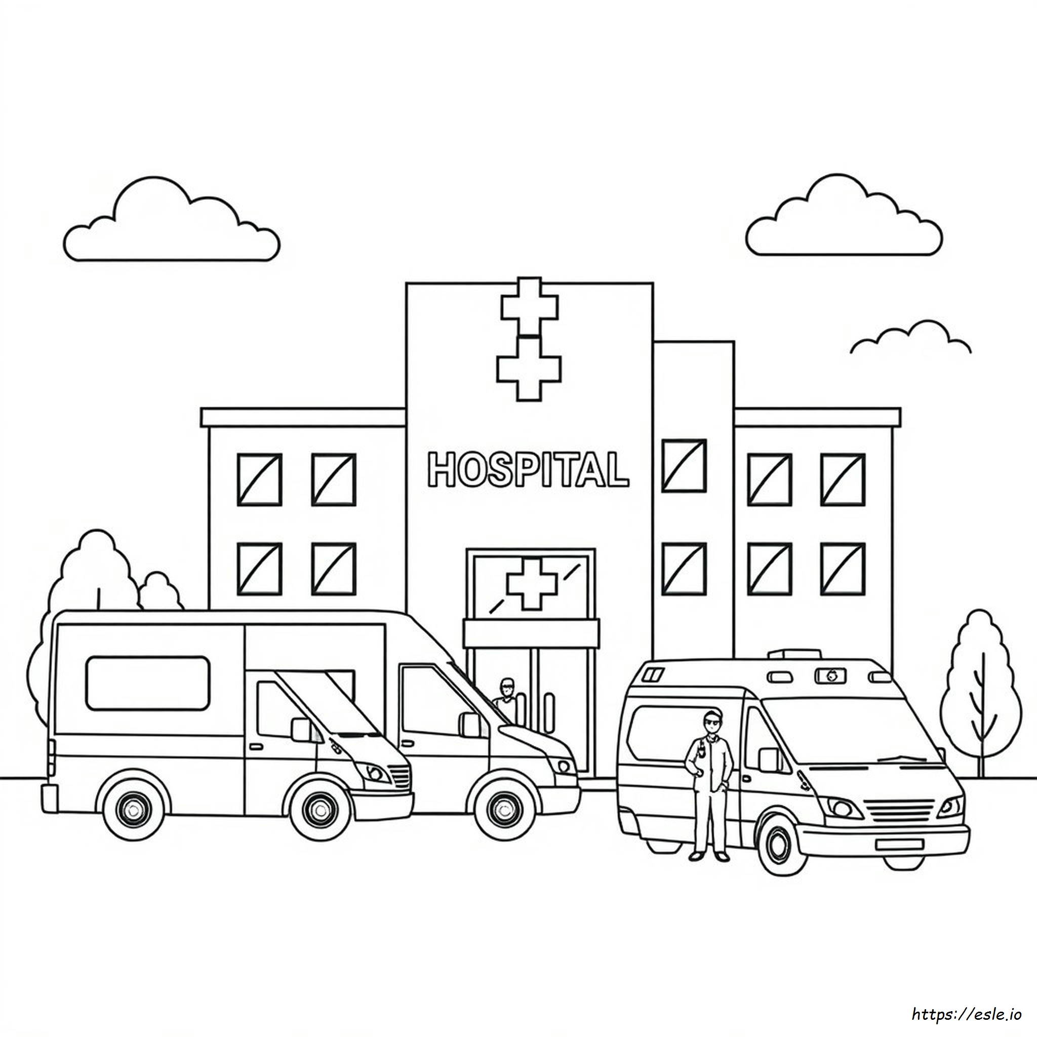 Krankenhaus Ausmalbilder