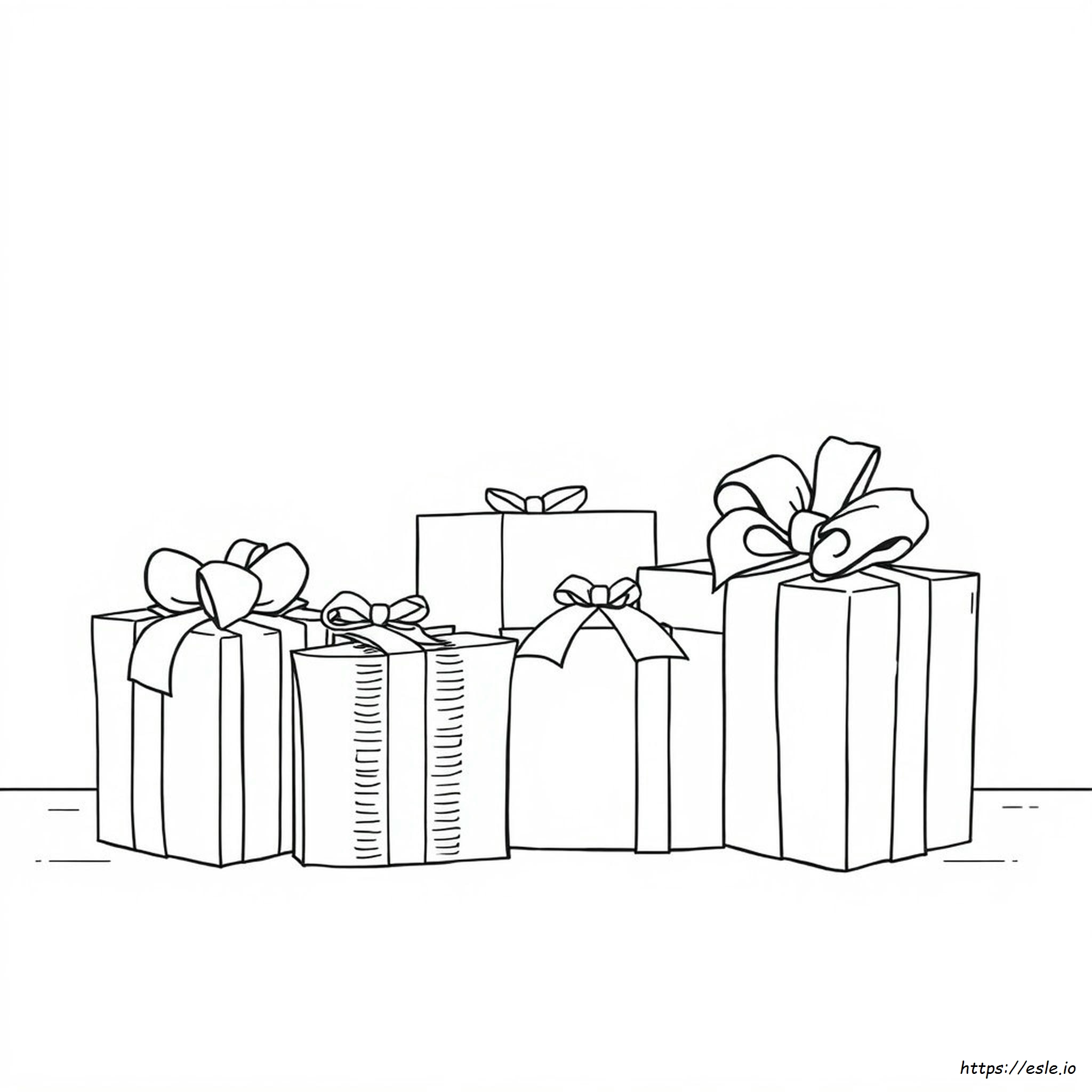 Geburtstagsgeschenke Ausmalbilder
