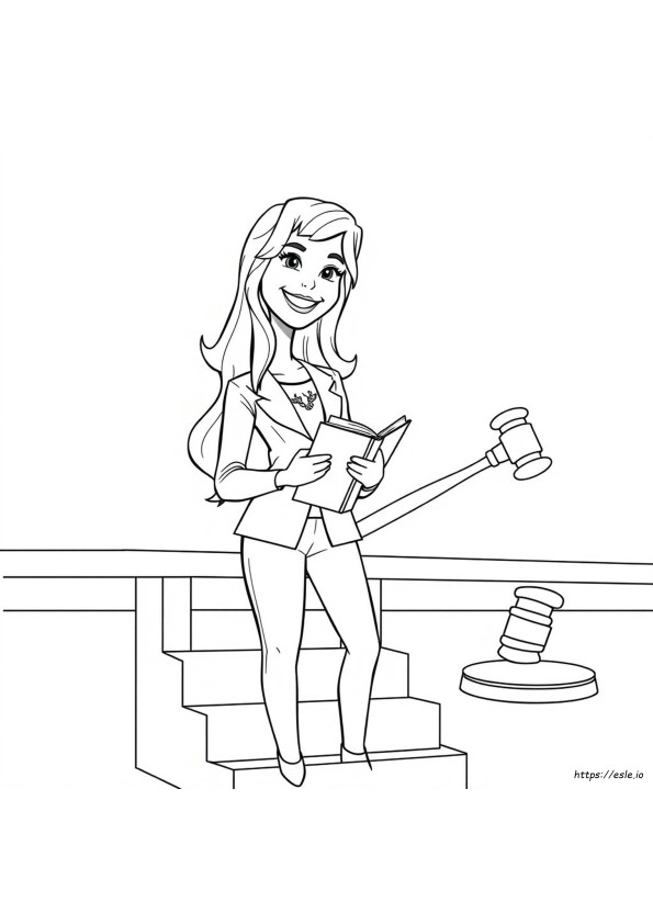 Legally Blonde Coloring Pages