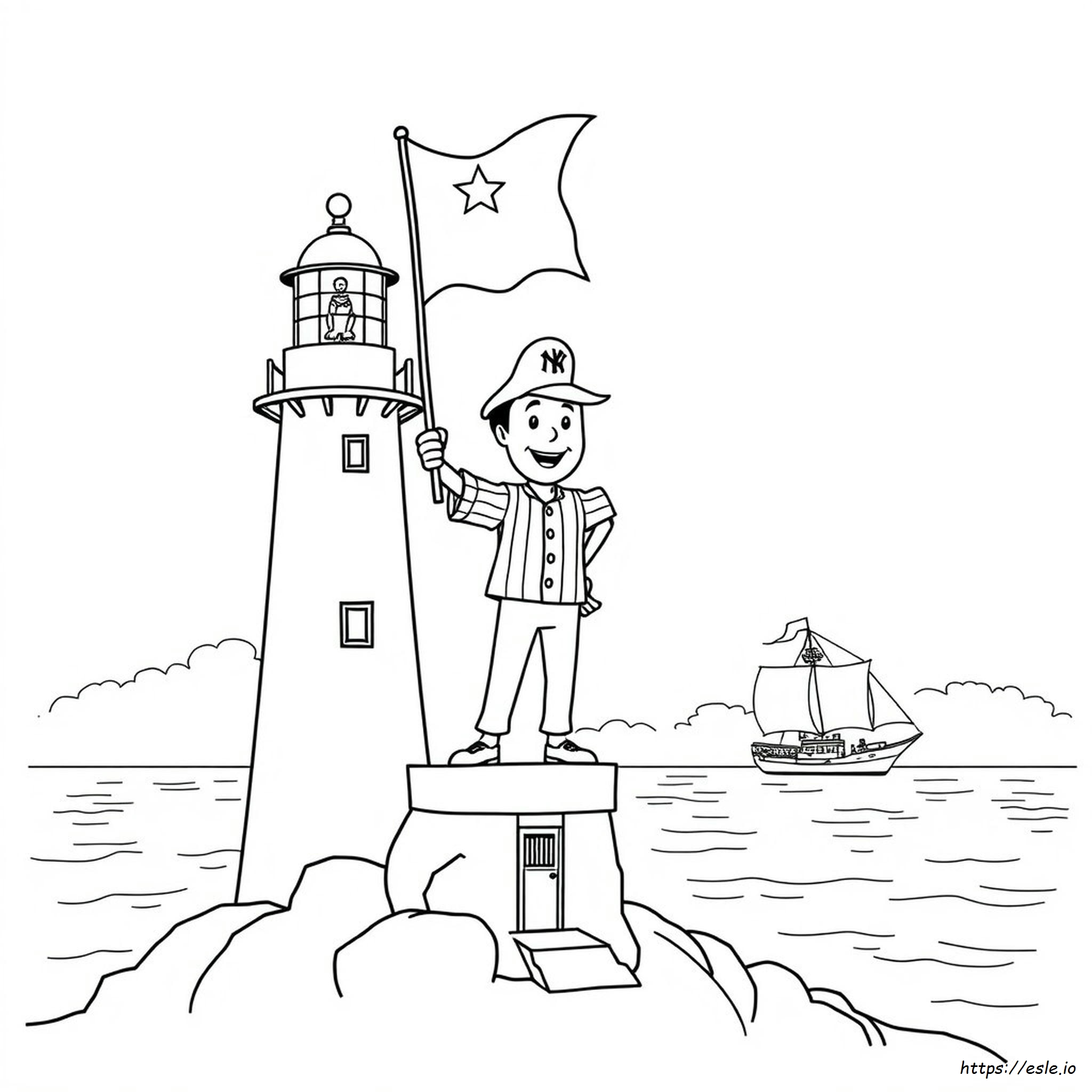 Yankee Coloring Page