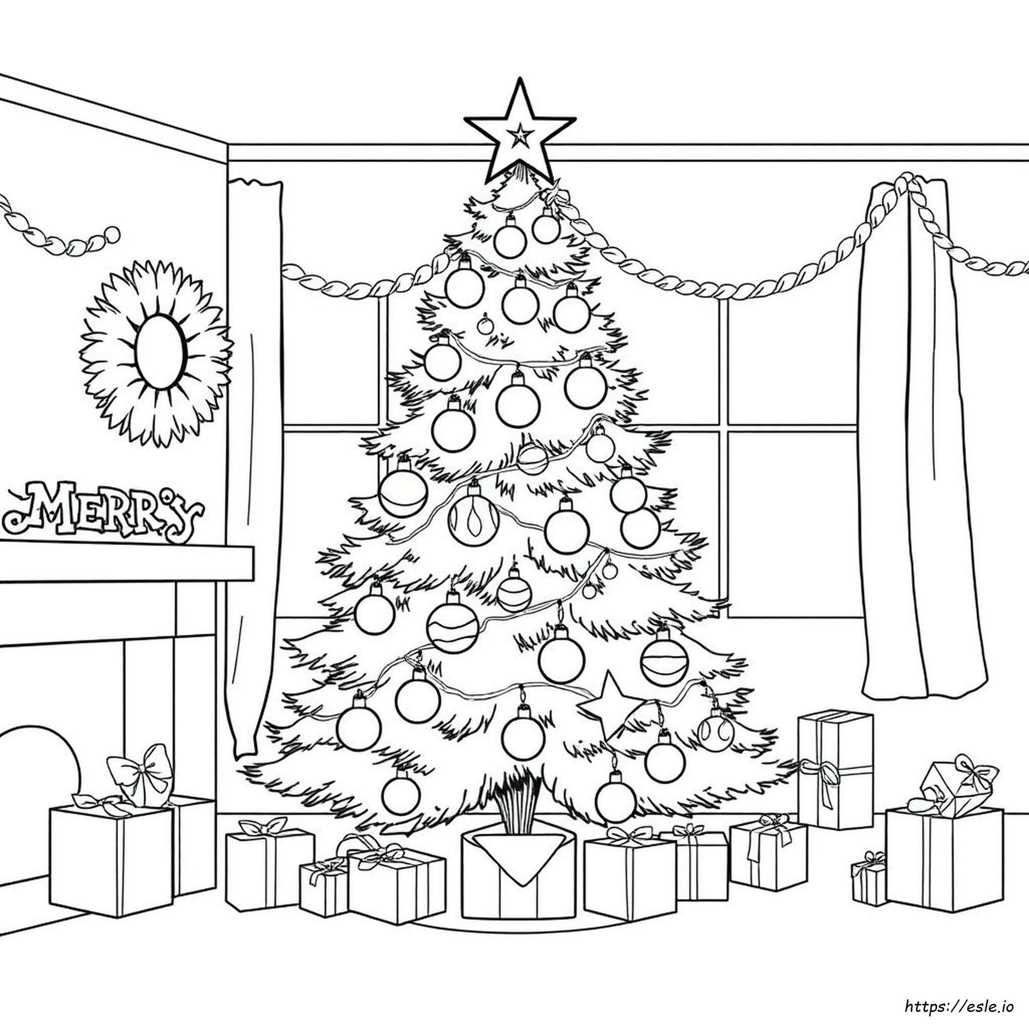 Frohe Weihnachten Ausmalbilder
