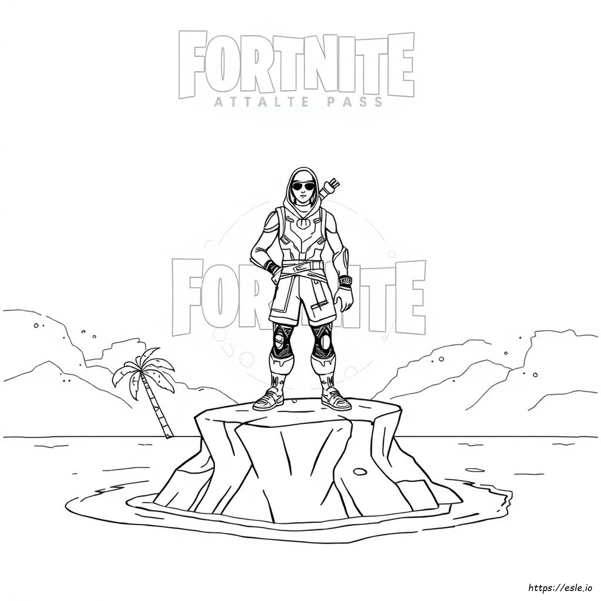 Fortnite Da Colorare Skin Drift