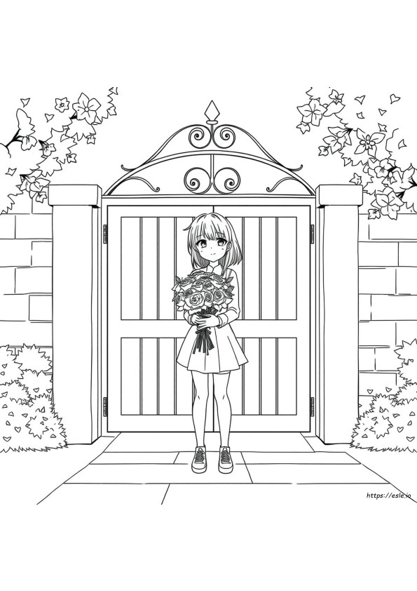 Rosario Vampire Coloring Pages