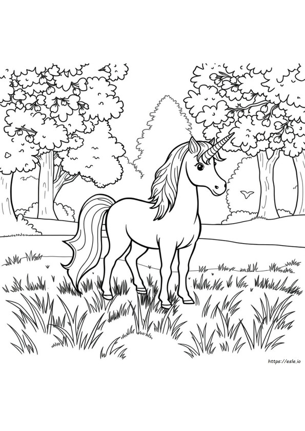 Uincorn Coloring Pages