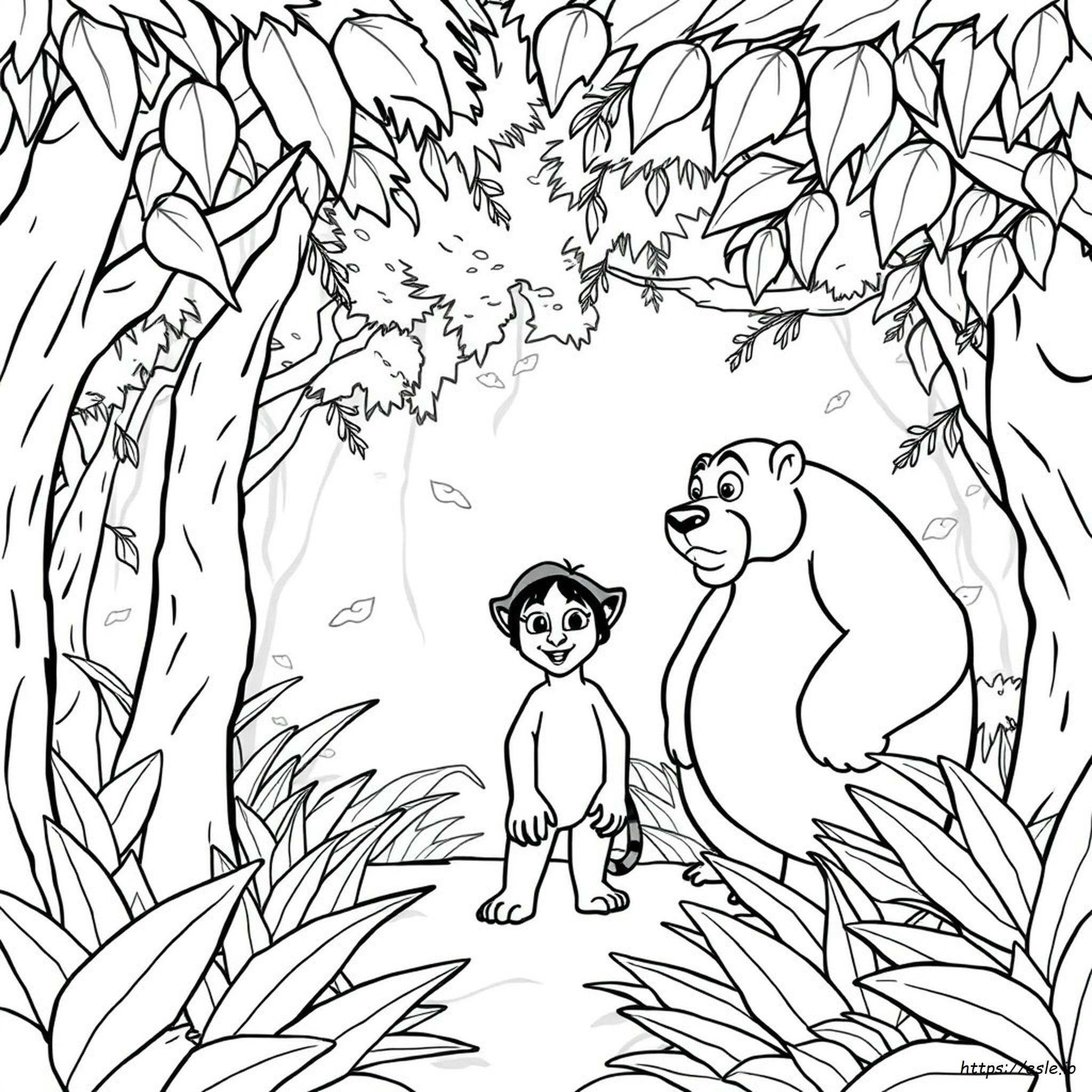 The Jungle Book Coloring Pages