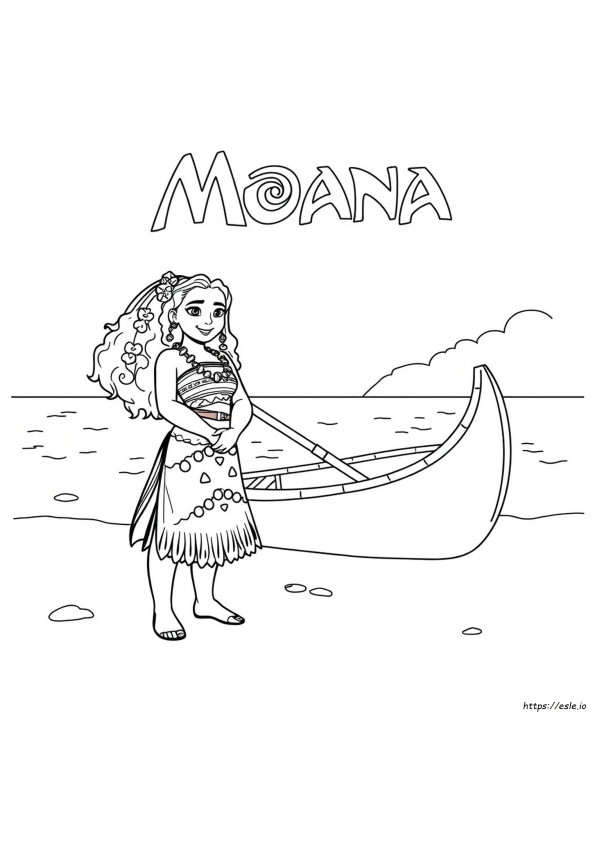 Moana Ausmalbilder Pdf