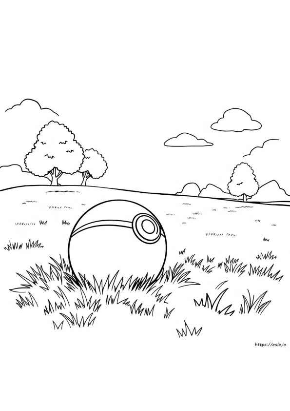 Ev Pokemon Coloring Page