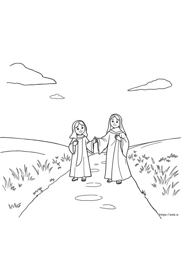 Saints Alive Coloring Pages