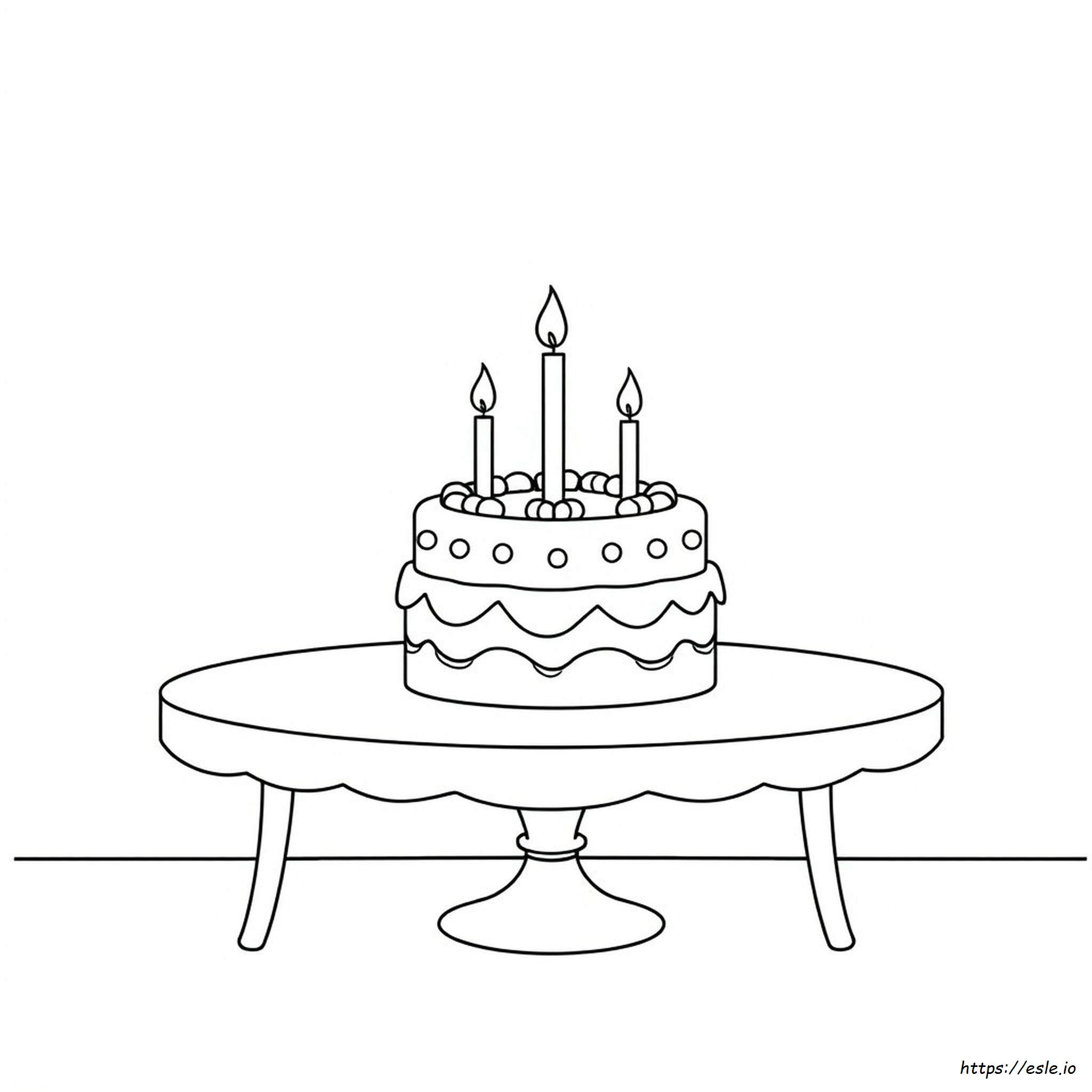 Torte Da Colorare E Stampare