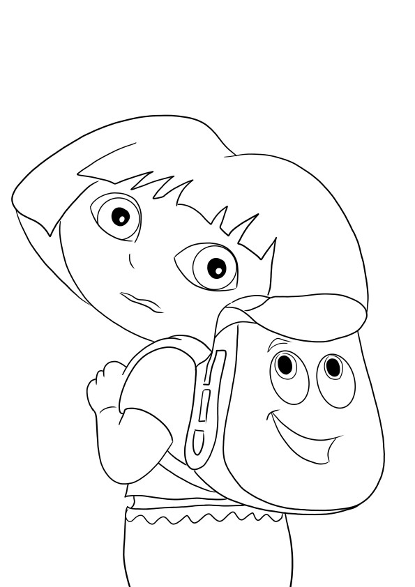 Dora and the backpack