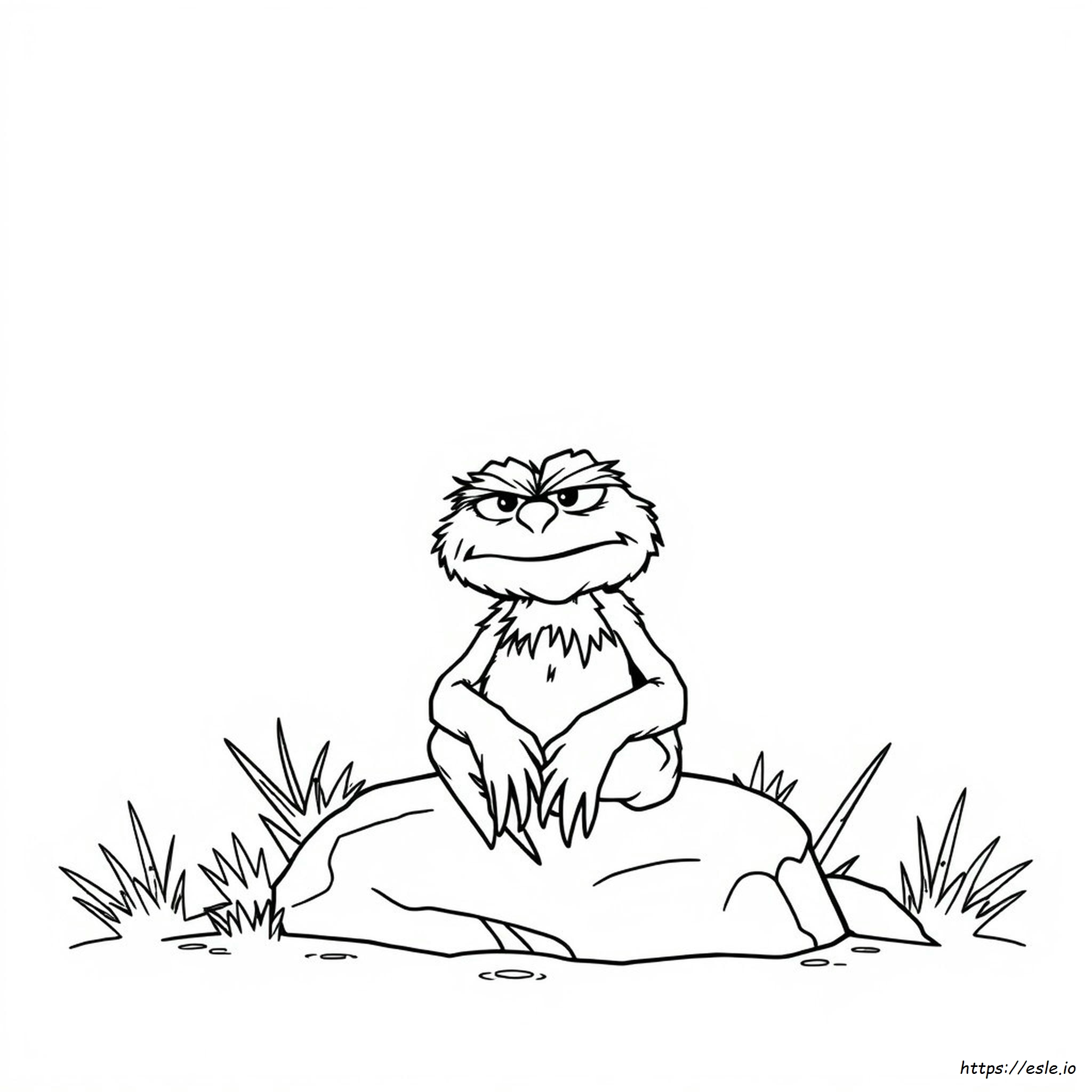 Oscar The Grouch Coloring Pages To Print