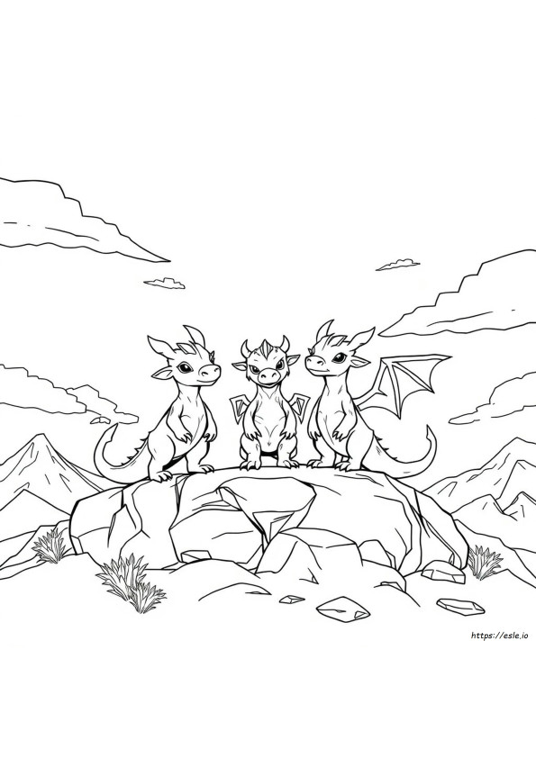 Kolorowanki Elrdrador Creatures
