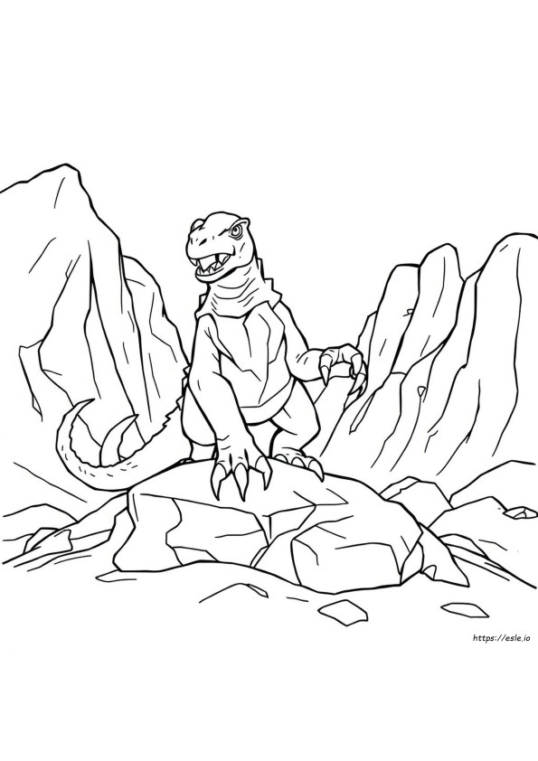 Gabite Coloring Page