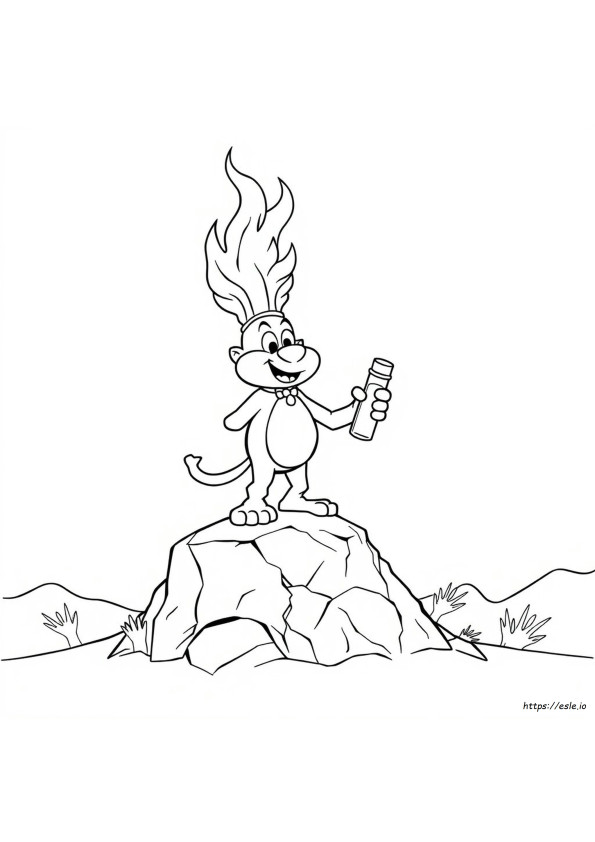 Coloriages Bunsen Est Une Bête
