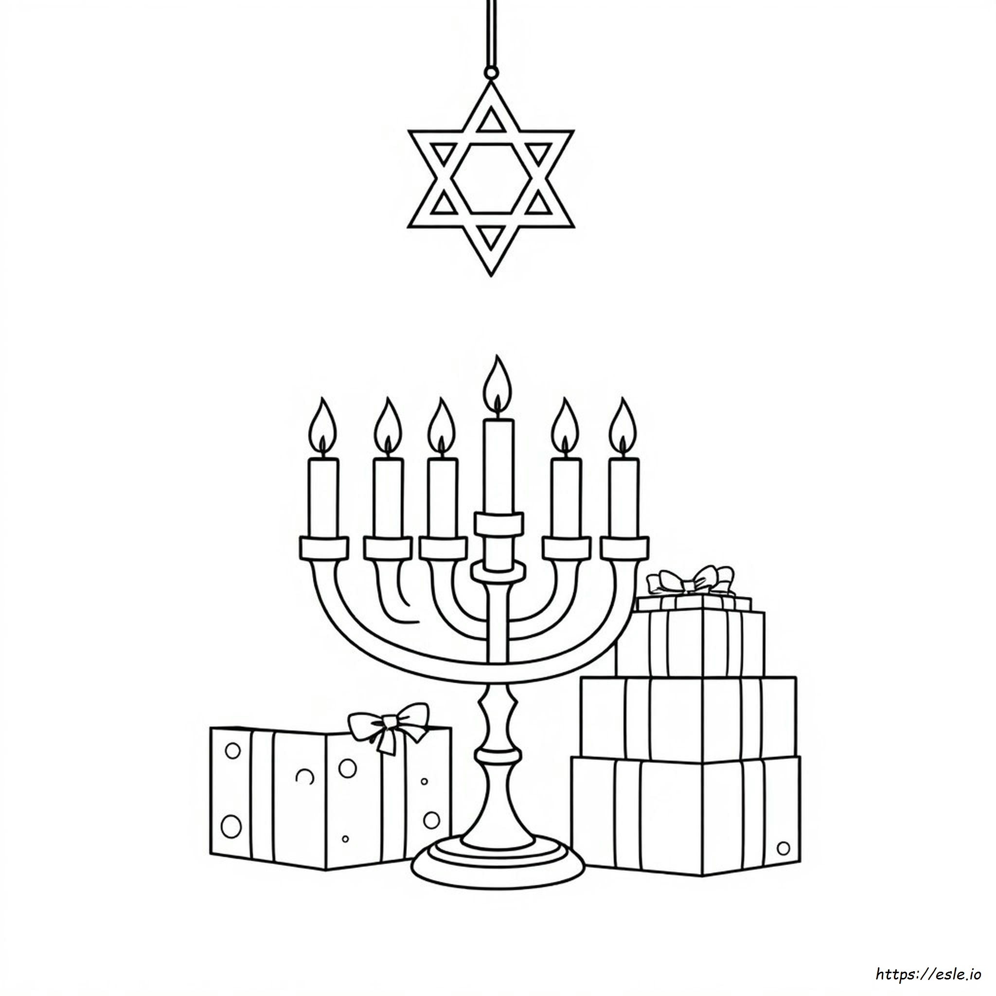 Immagini Da Colorare Di Chanukah