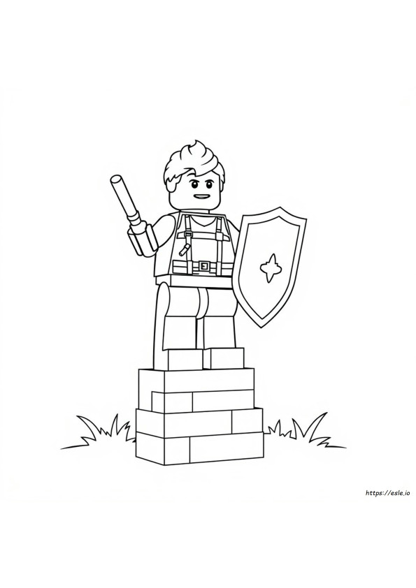 Pagini De Colorat Cu Omul Lego