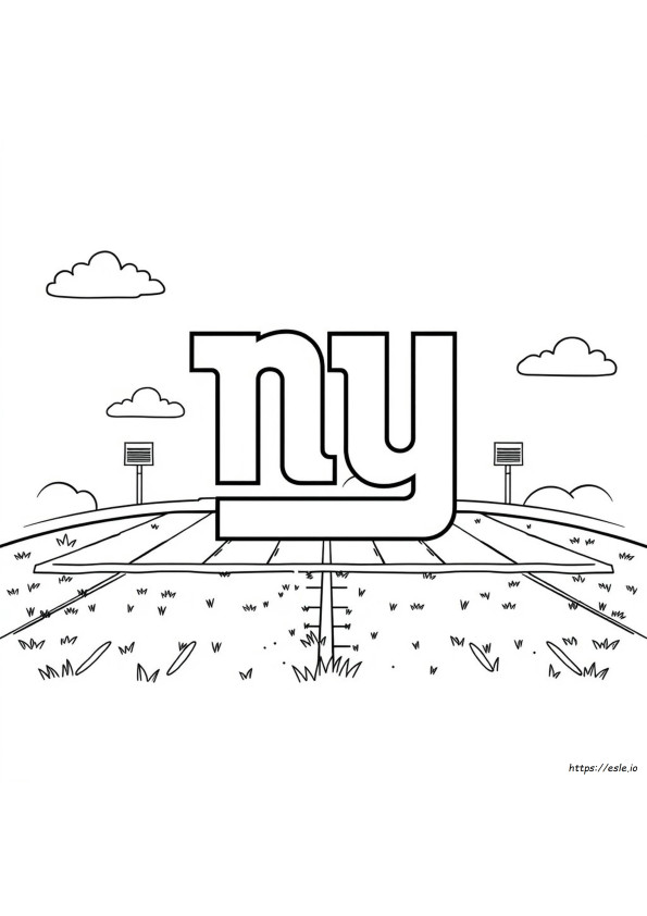 New York Giants Logo Värityskuvat