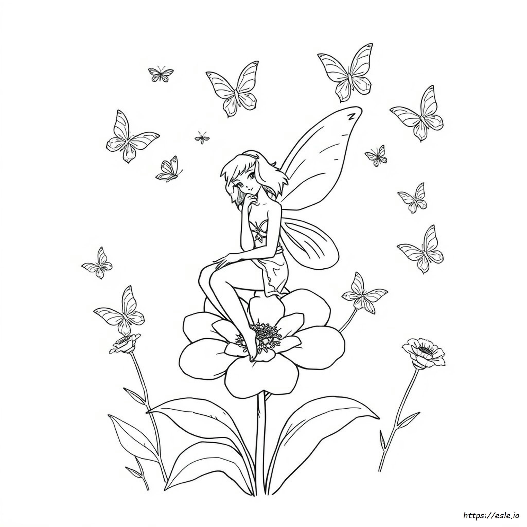 Fairycoloring Pages