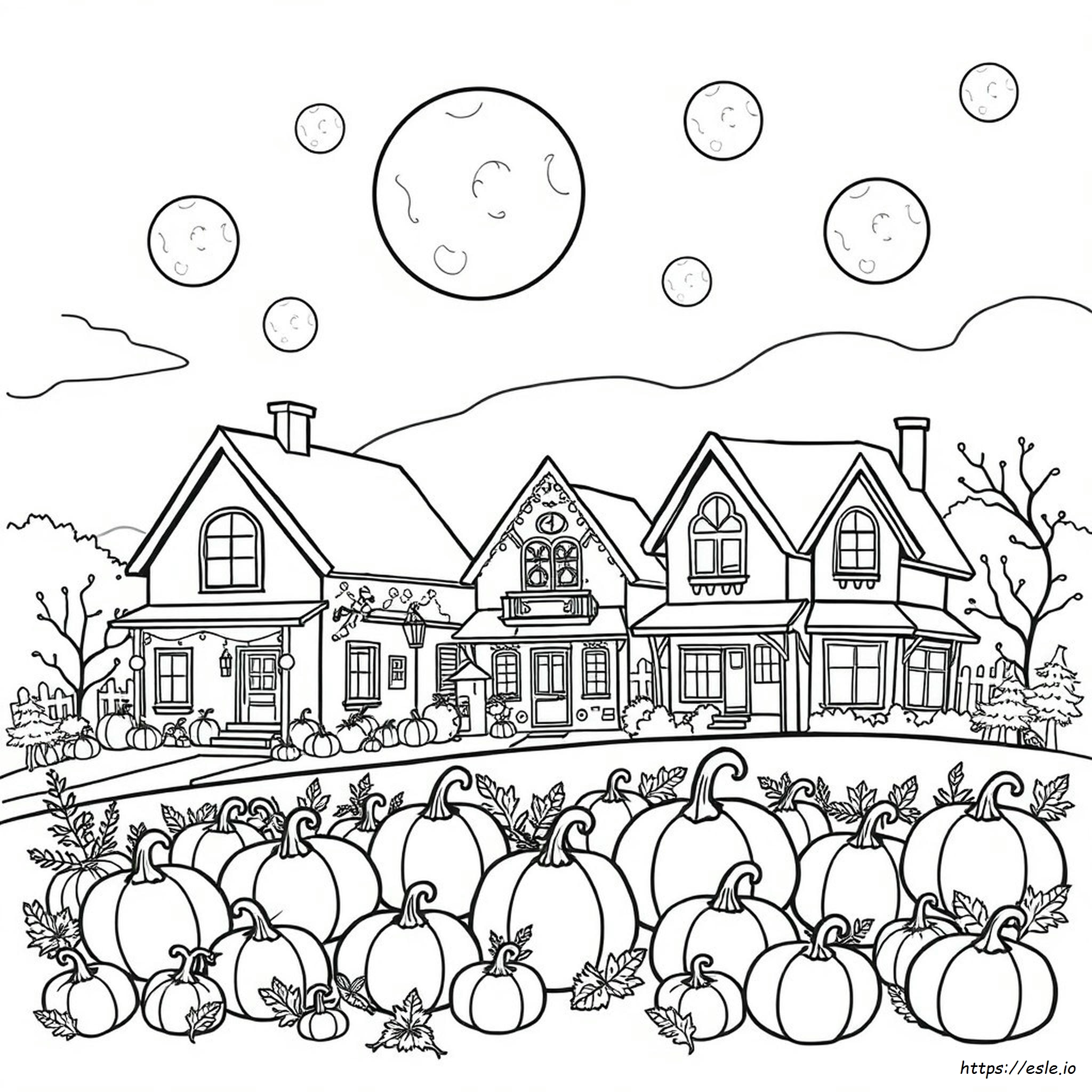 Happy Halloween Coloring Sheets