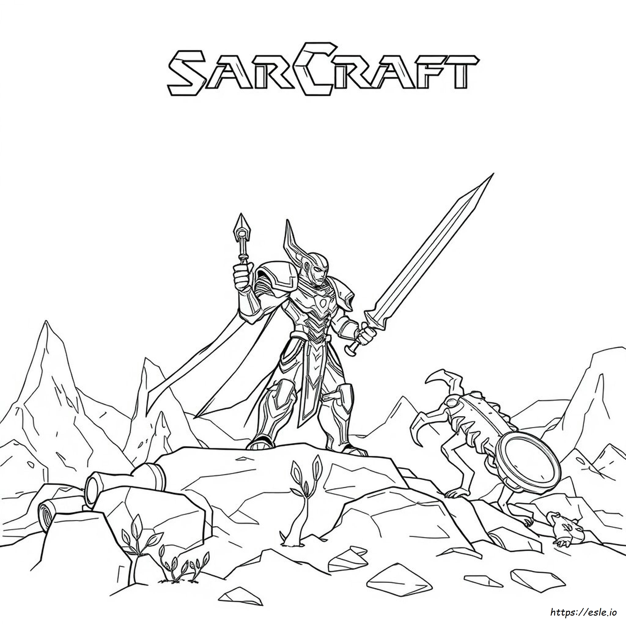 Starcraft 2 Coloring Pages