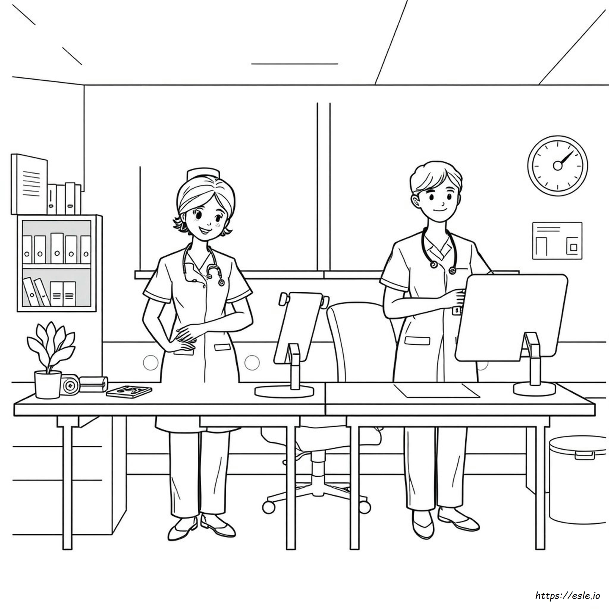 Healthcare Coloring Pages