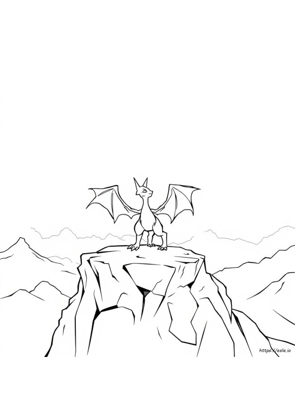 Yveltal Coloring Page