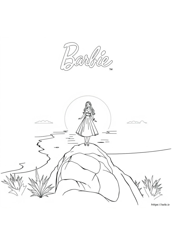 Barbie Giant Coloring Pages