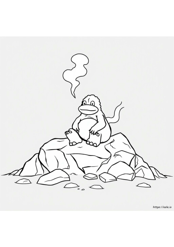 Muk Coloring Page