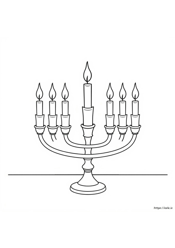 Chanukah Coloring Pages