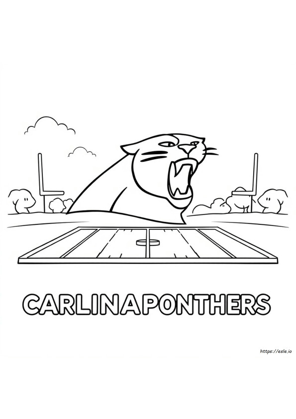 Carolina Panthers Coloring Sheet