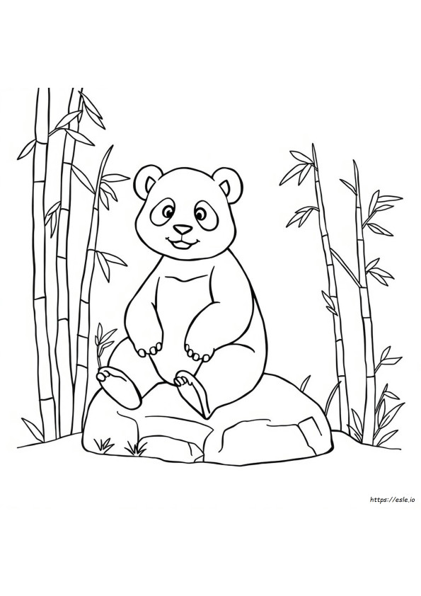 Panda Bär Ausmalbilder