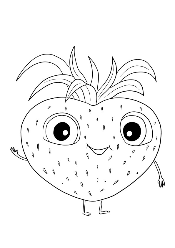 Free printable and coloring of Barry from Cloudy With a Chance of Meatballs image