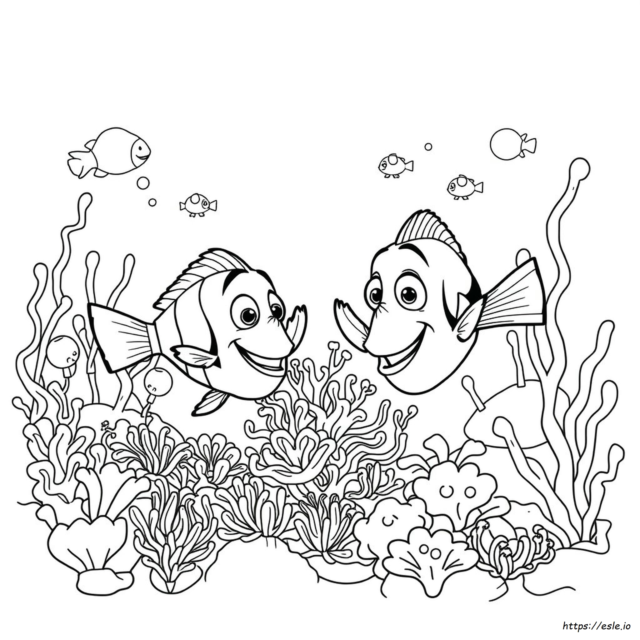 Finding Nemo Coloring Pictures