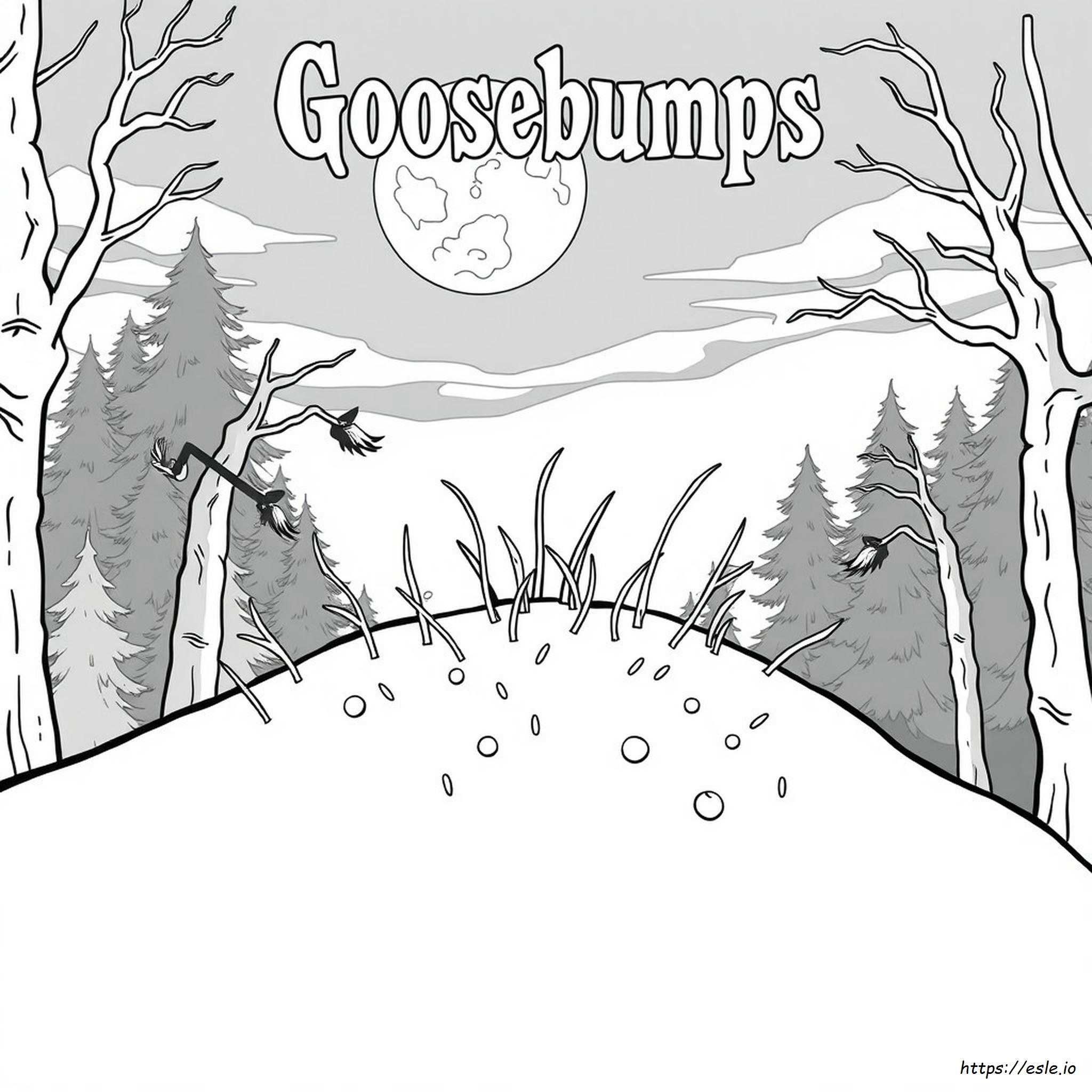 Goosebumps Coloring Pictures