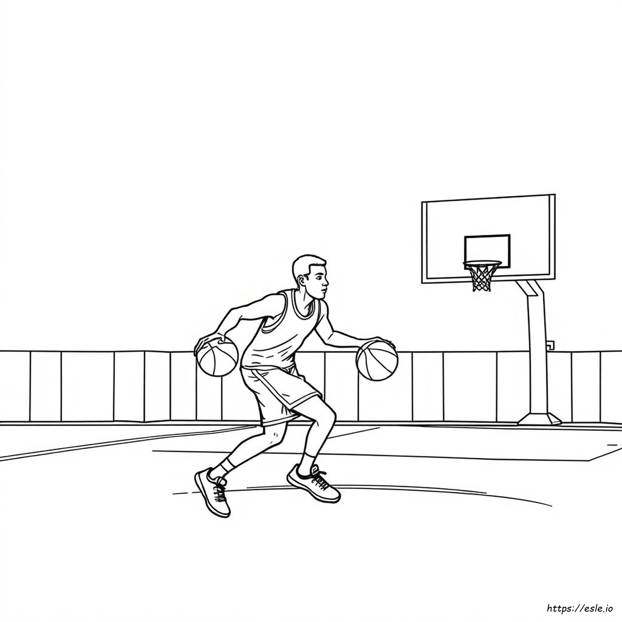 Basketball Coloring Pages Printable