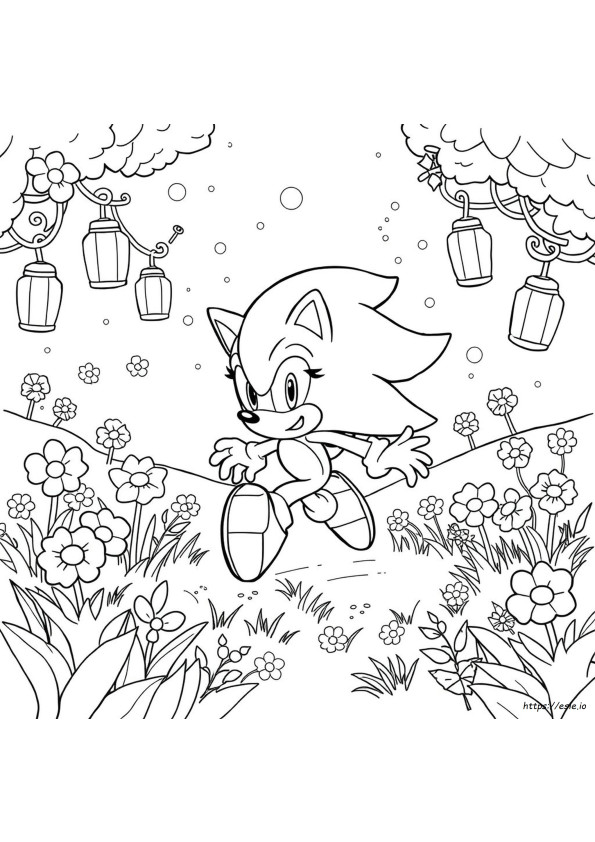 Sonic Tales Coloring Pages