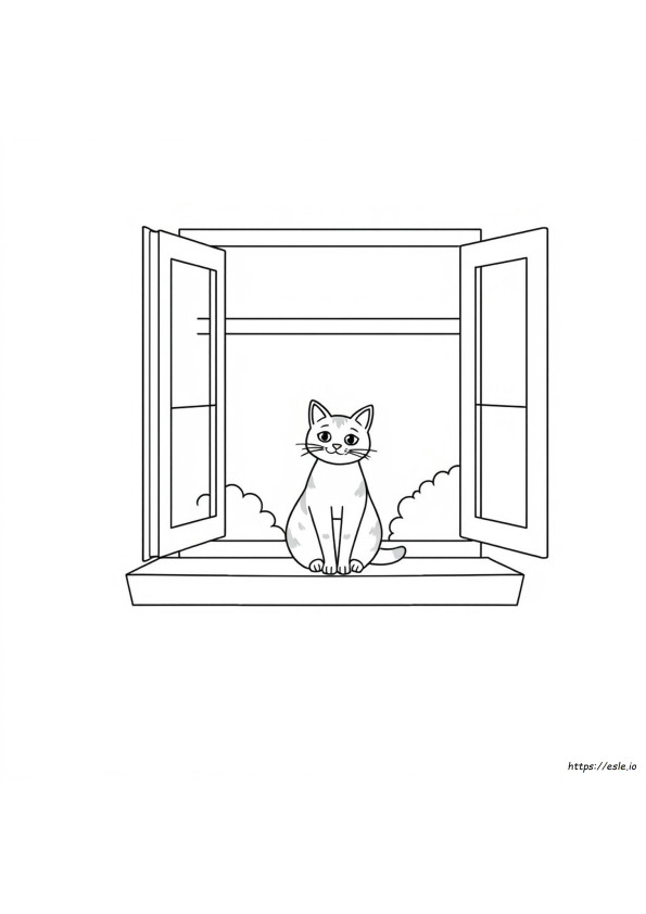 Katze Ausmalbild