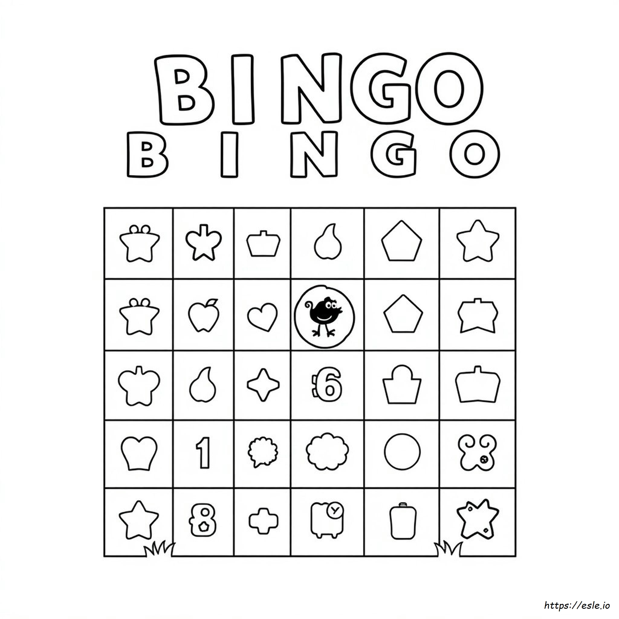 Free Printable Bingo Dauber Coloring Pages