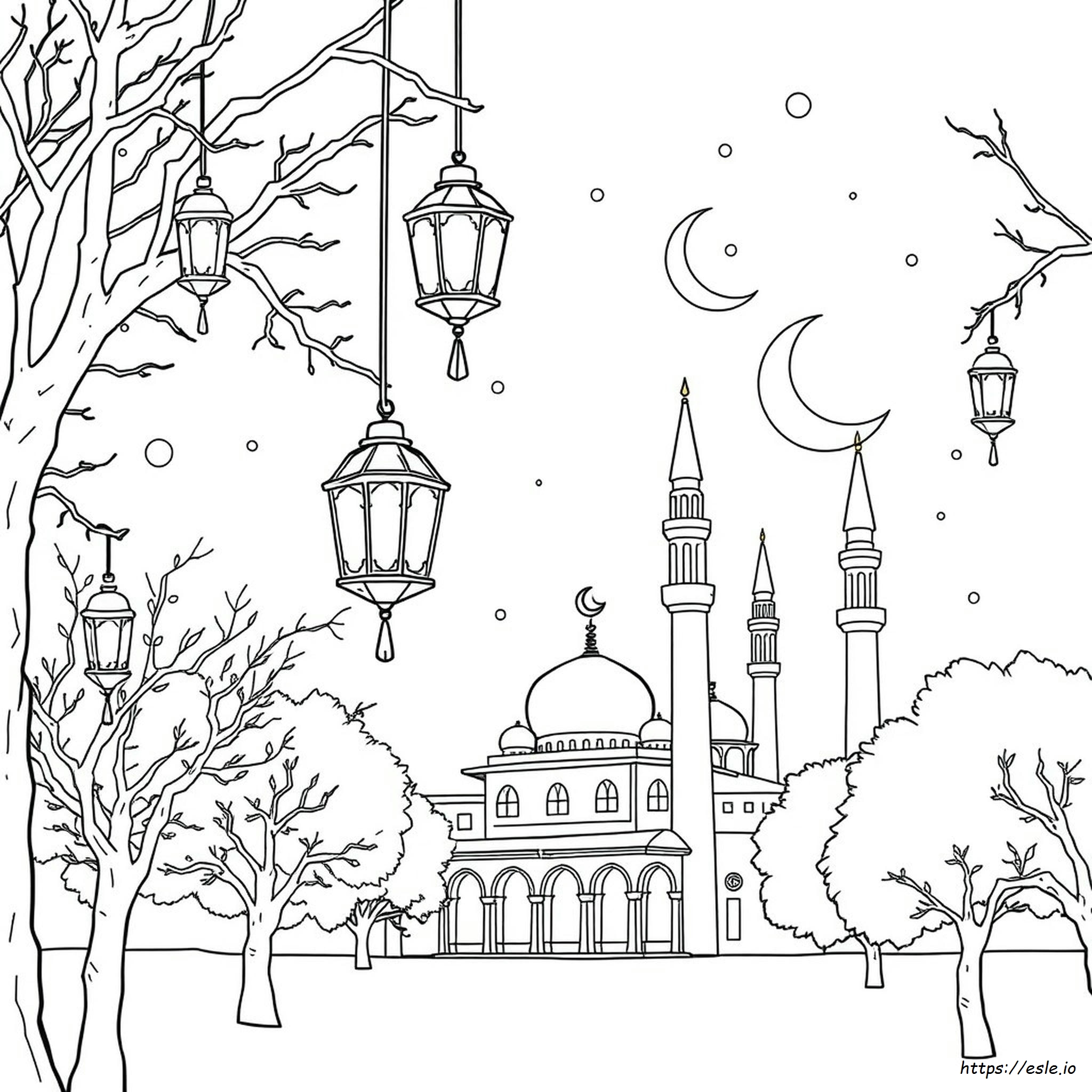 Coloring Pages For Ramadan