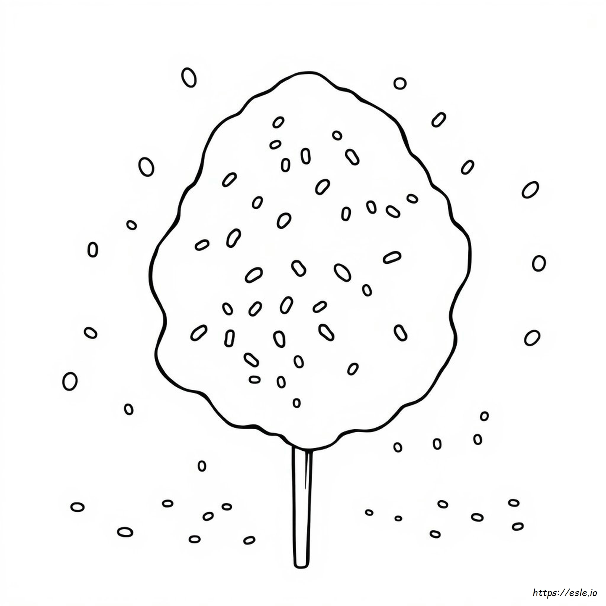 Coloring Pages Of Cotton Candy
