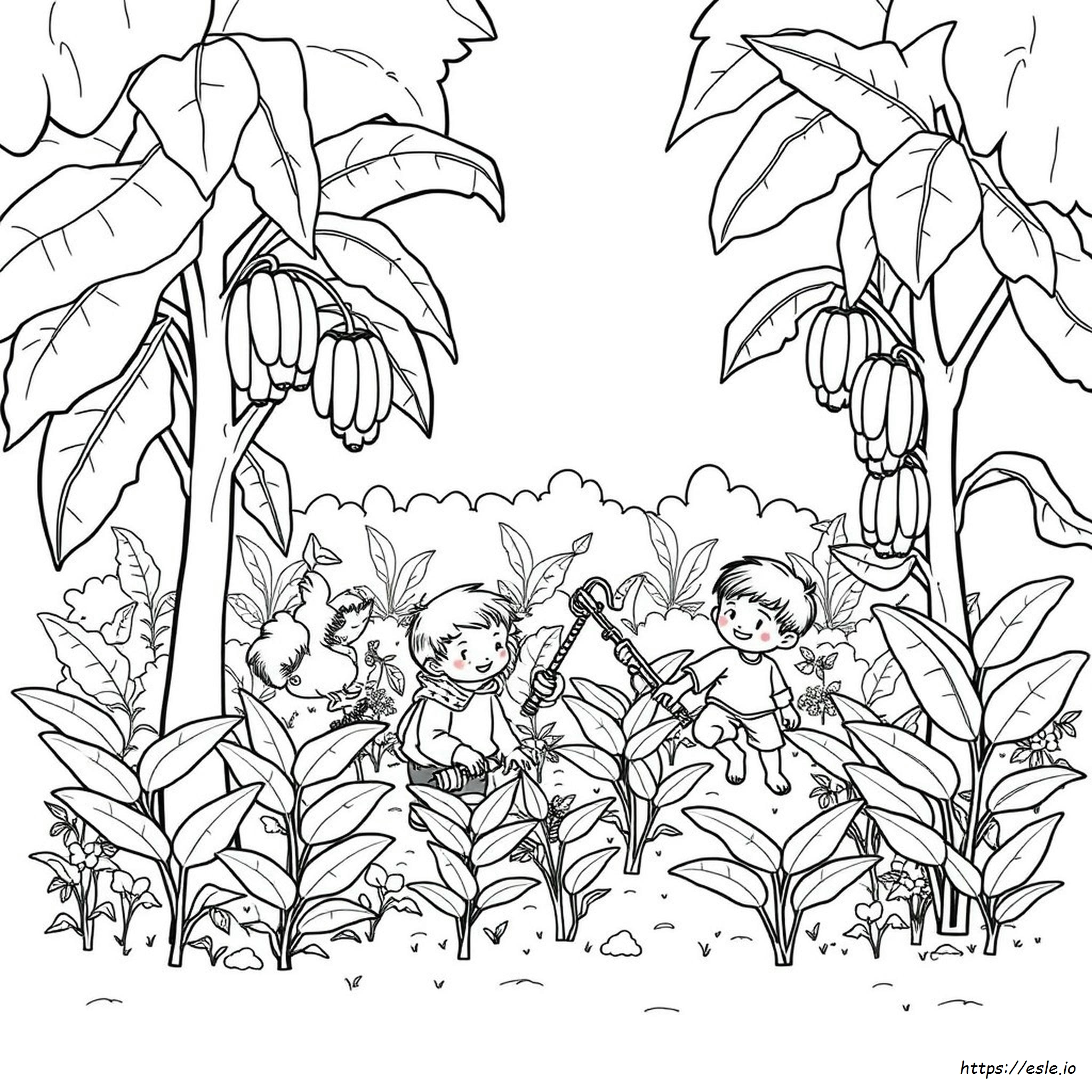 Garten Of Banban 5 Coloring Pages