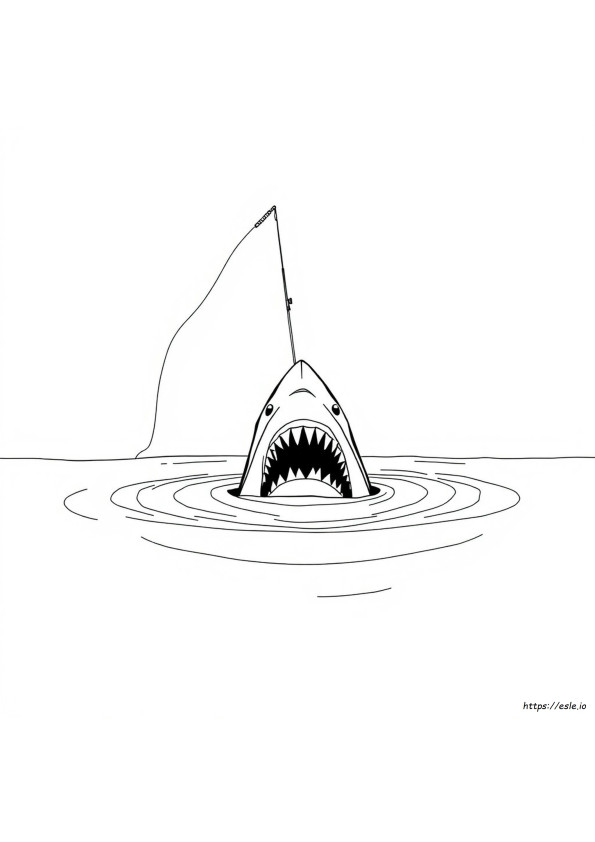 Jaws Coloring Pages