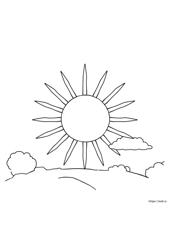 Sonnenbilder Zum Ausmalen
