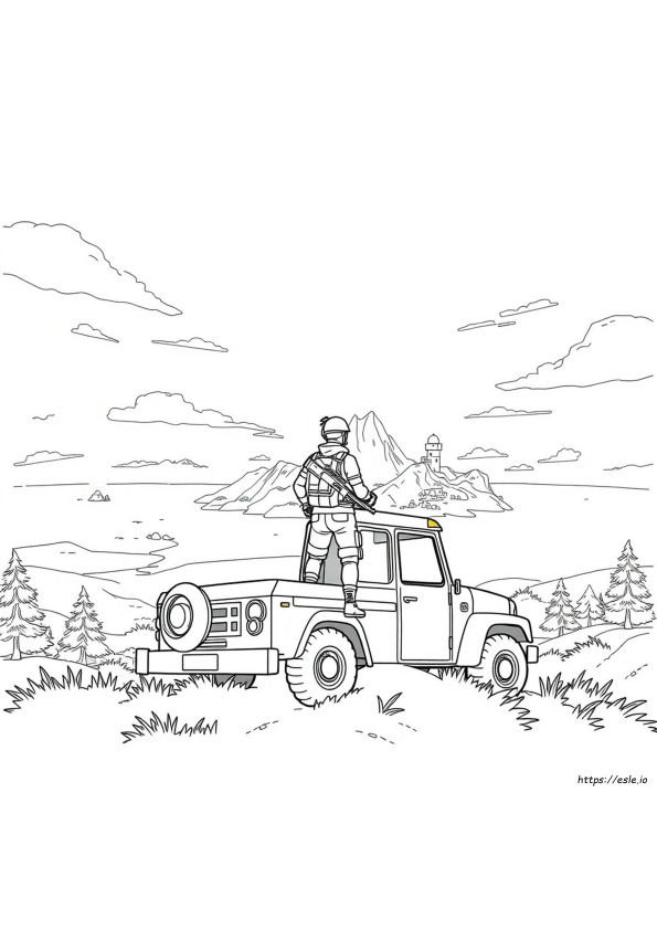 Fortnite Ausmalbilder