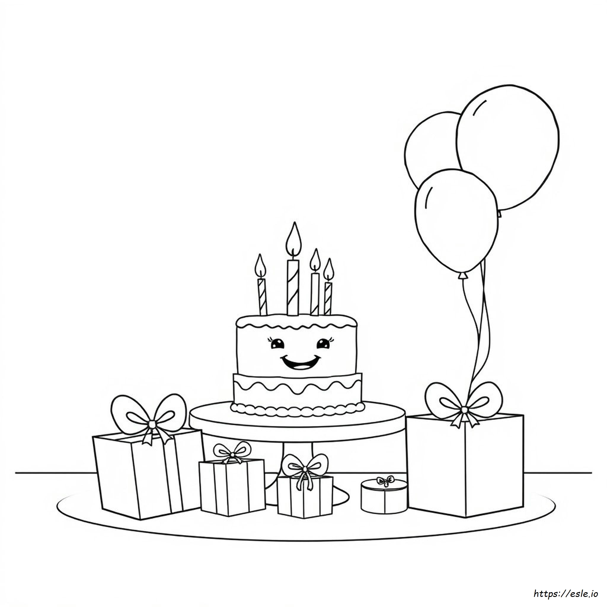 Happybirthday Coloring Pages