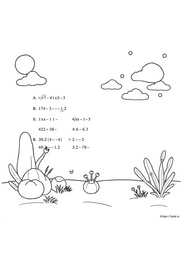 Operations With Scientific Notation Coloring Page Answer Key