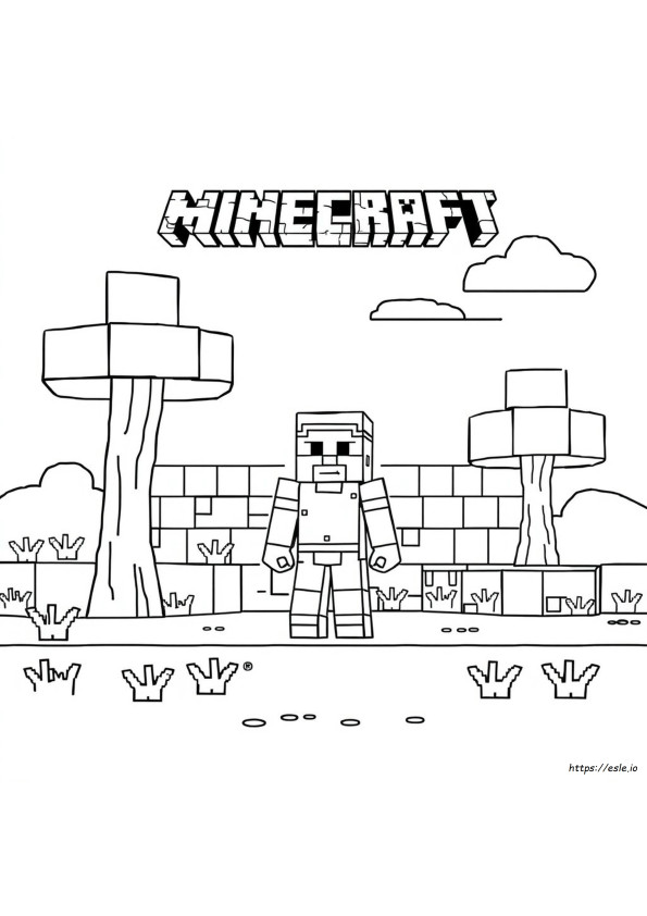 200 Minecraft V rityskuvat Ilmaiset Tulostettavat Sivut ESLE