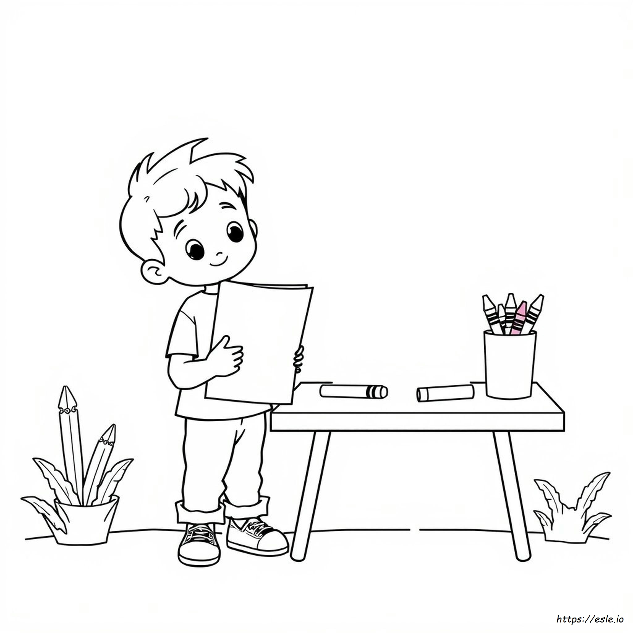 Papier Ausmalbilder
