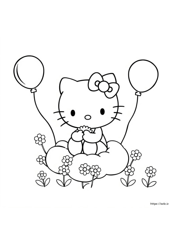 Free Printable Coloring Sheet Hello Kitty Coloring Pages