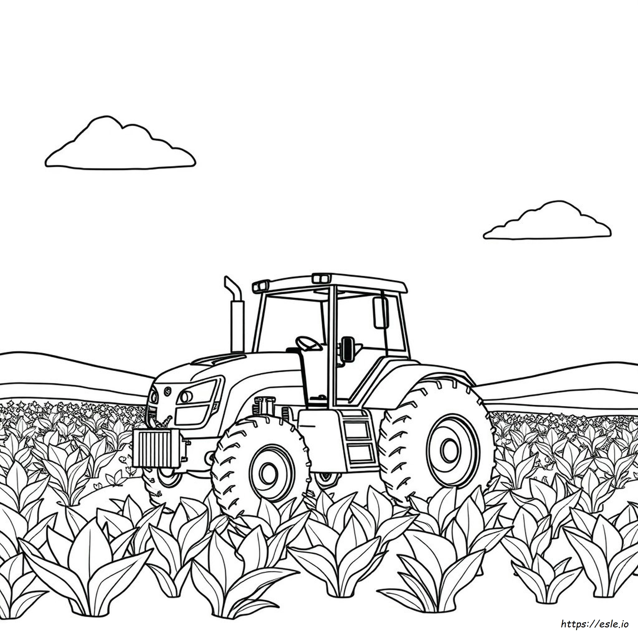 Coloriages Tracteur À Imprimer